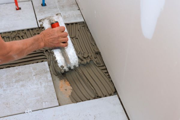 Bathroom Floor Renovation in Lewes