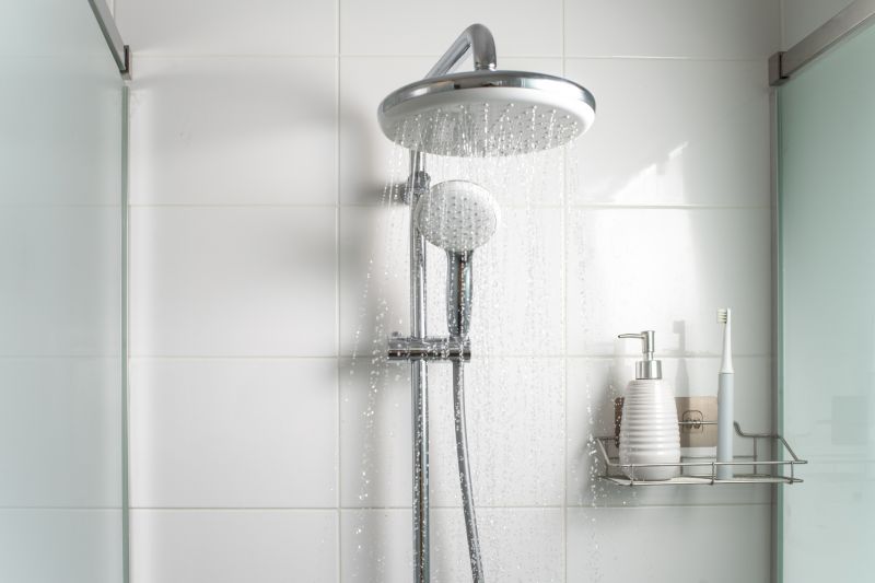 Modern Shower Fixture Setup